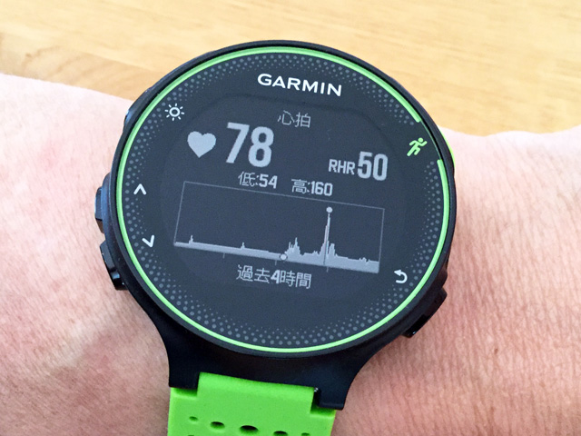 ForeAthlete 235J 24時間心拍計測で何がわかる？（速報レポート4）