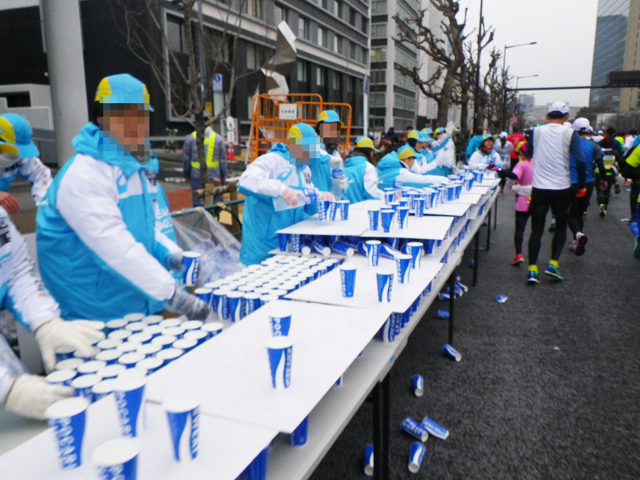 5kmの給水所