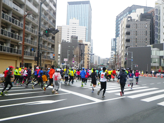 飯田橋一丁目の交差点